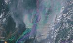 Дым от лесных пожаров накрыл озеро Байкал